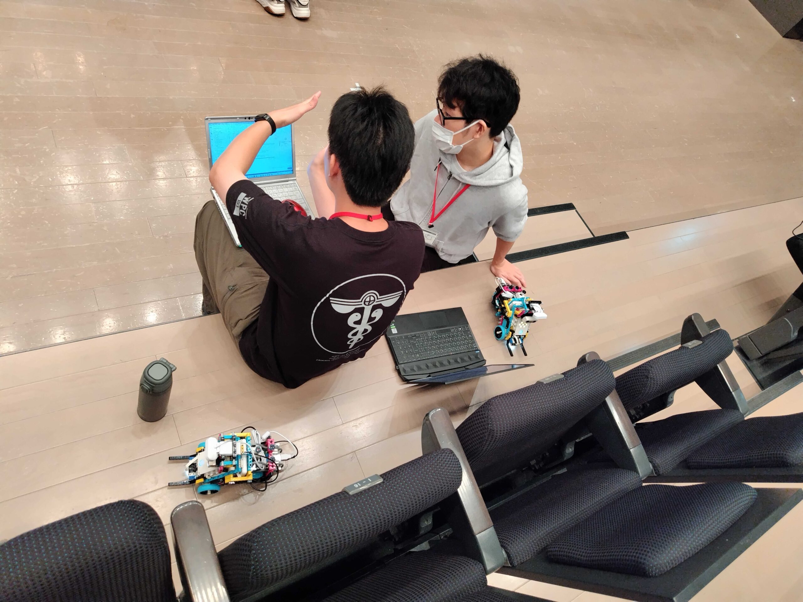 大会コースの布地の補正について