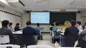 理工学部の棟を使わせていただきました。